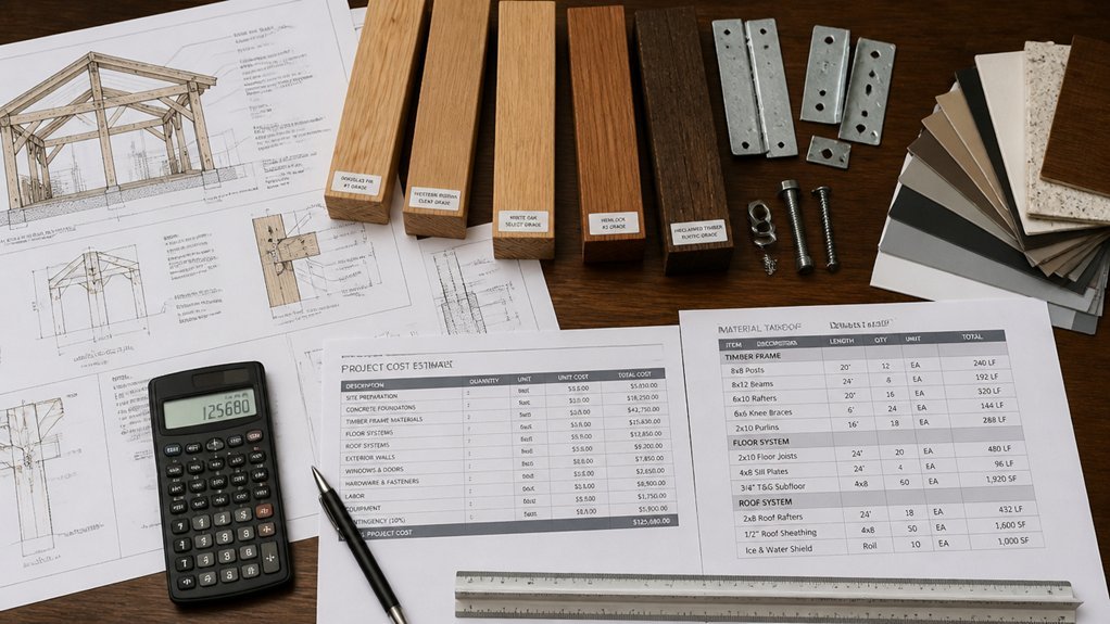pavilion construction budget details