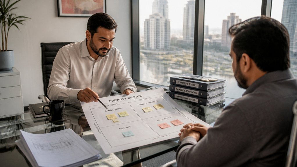 prioritize projects for efficiency