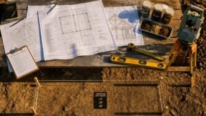 timber frame pavilion foundations